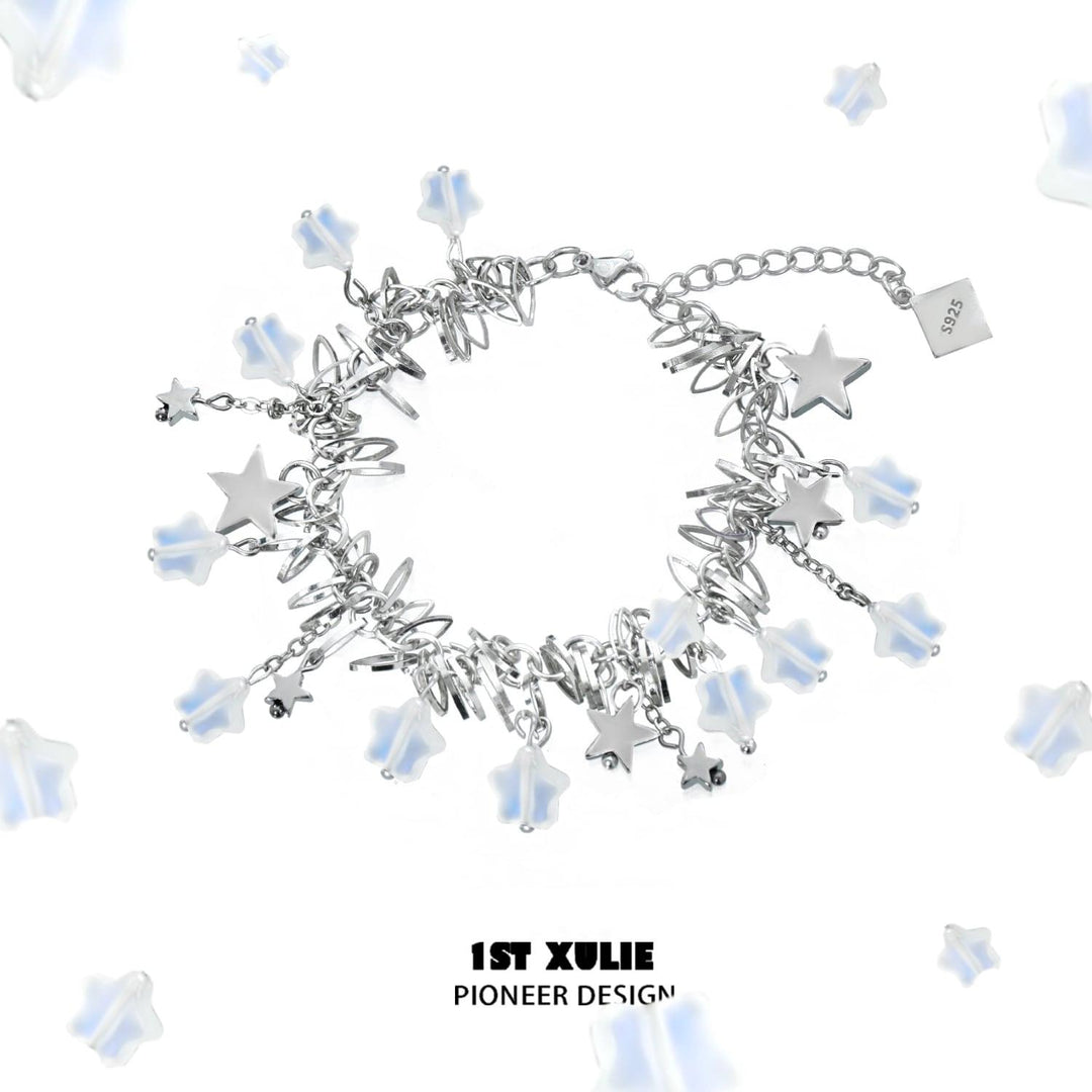 Wishtar 18K Platinum Plated Colored Glaze Star Bracelet™ - 1ST XULIE