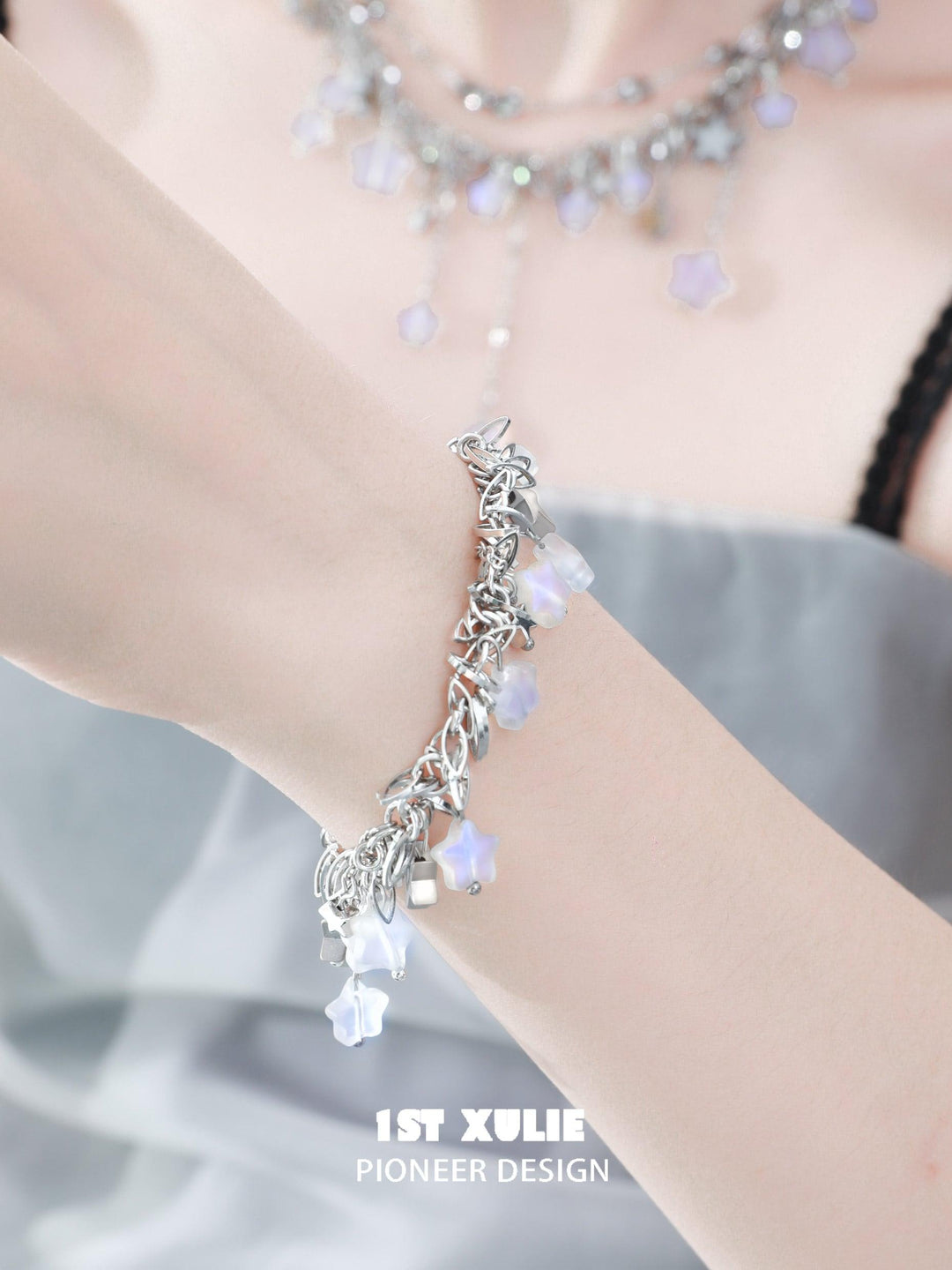 Wishtar 18K Platinum Plated Colored Glaze Star Bracelet™ - 1ST XULIE