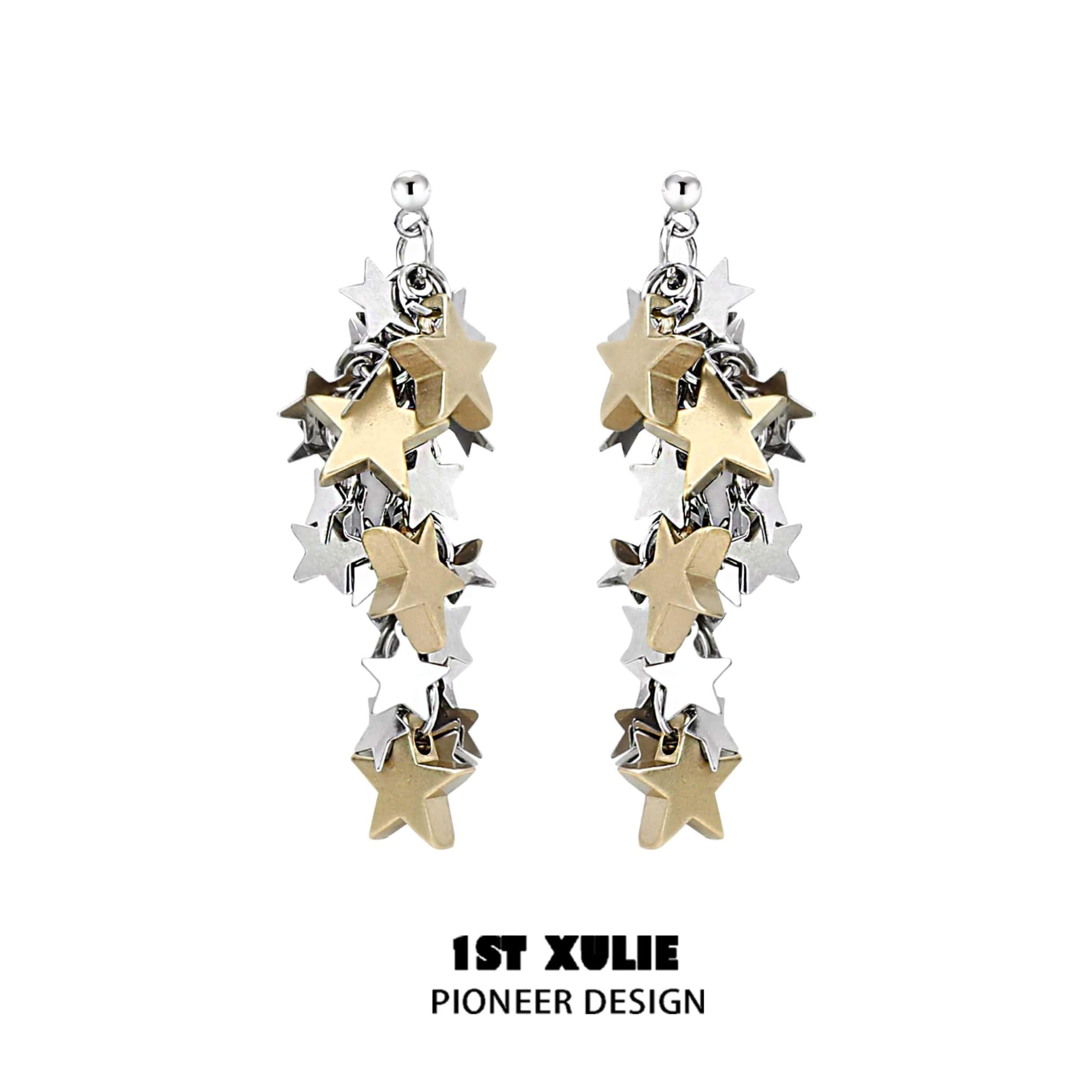 Wishtar Childish Star Copper Alloy Earrings™ - 1ST XULIE