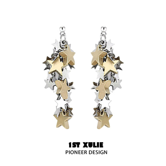 Wishtar Childish Star Copper Alloy Earrings™ - 1ST XULIE