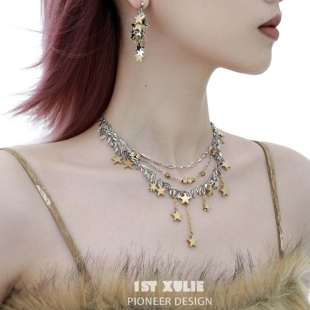 Wishtar Childish Star Copper Alloy Necklace™ - 1ST XULIE